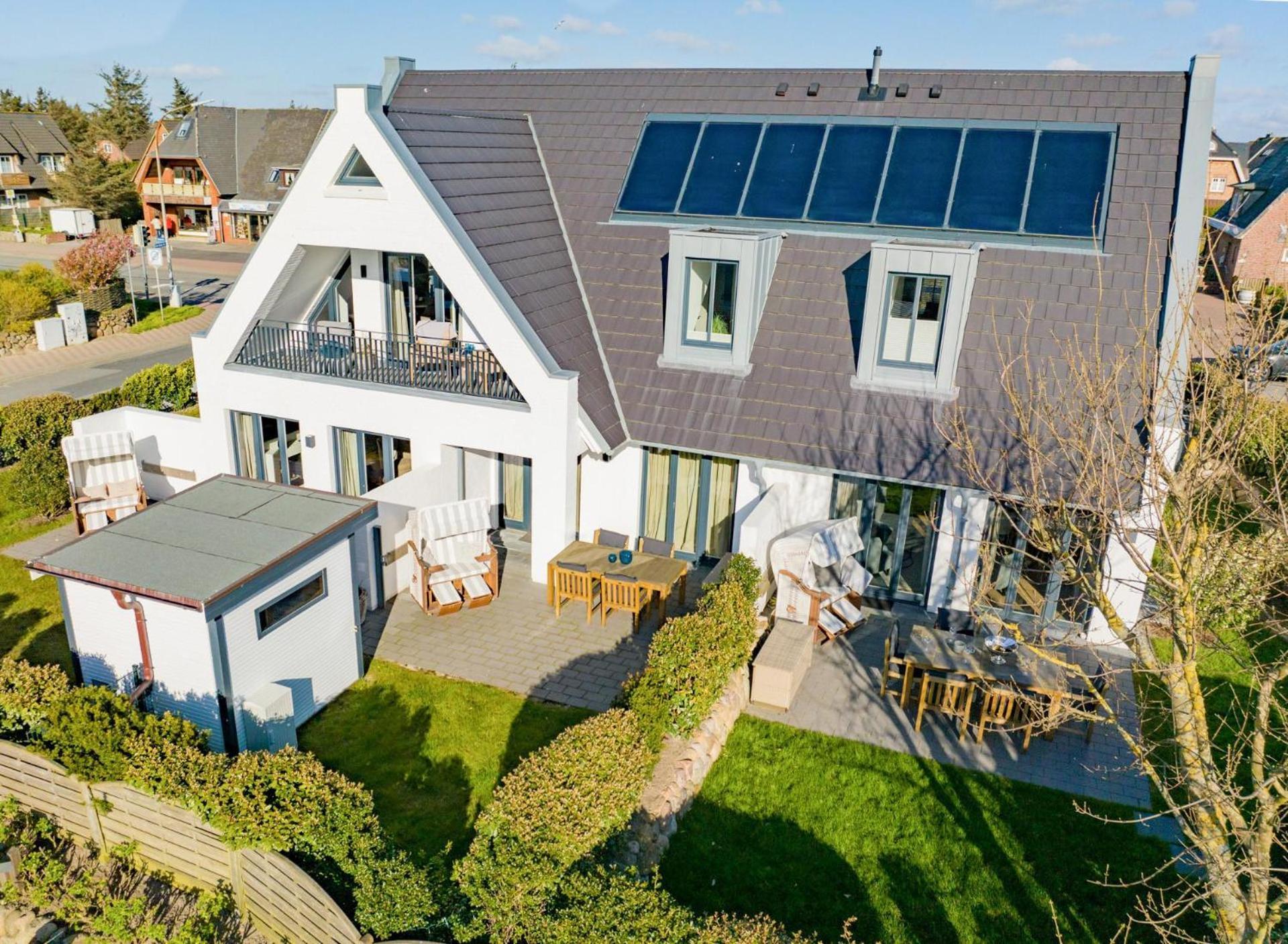 Ferienhaus Witthues - Domizil Silbermoewe - Exklusiv, Strand- Und Zentrumsnah Westerland Exteriör bild